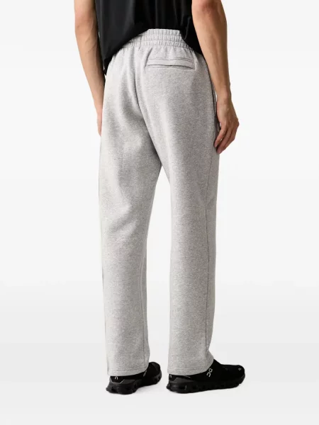 Fleece τρέξιμο παντελόνι Under Armour με κέντημα γκρι