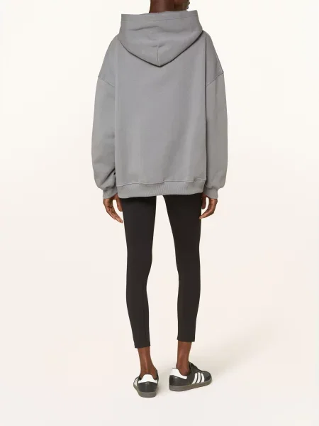 Oh April Oversized Mikina S Kapucí šedá