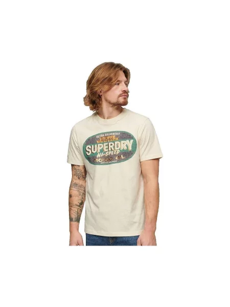 Tricou Superdry bej