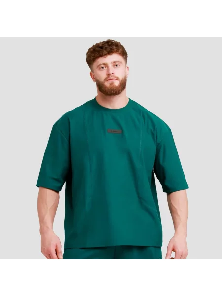 Koszulka fitness oversize Unstoppable zielona