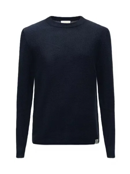 JACK & JONES Pulover JORFREDERIKSBERG închis albastru