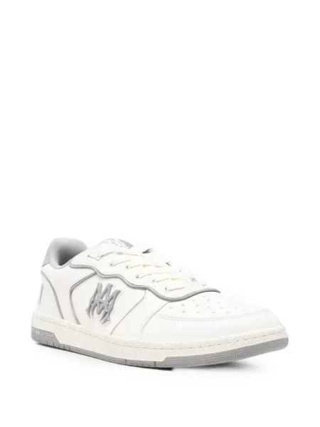 Sneakerși Amiri cu autograf alb