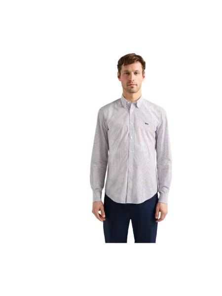 Koszula Harmont & Blaine casual niebieska