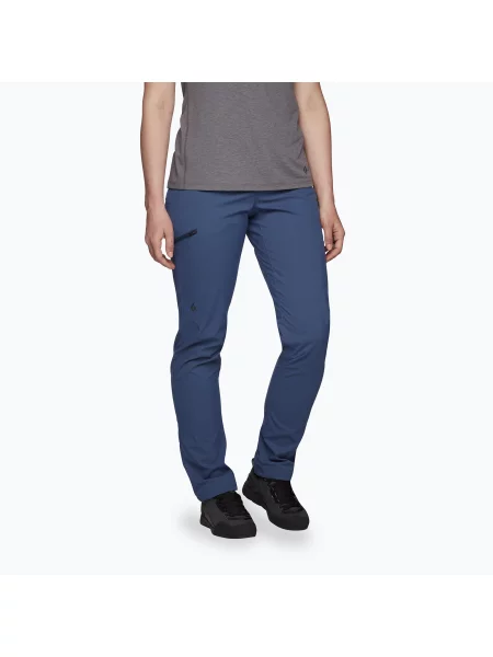 Pantaloni de alpinism pentru femei Black Diamond Technician Albastru alpin negru