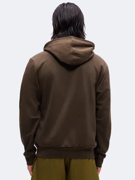 THE NORTH FACE Mikina EVOLUTION SIMPLE DOME čokoládová / biela sivá