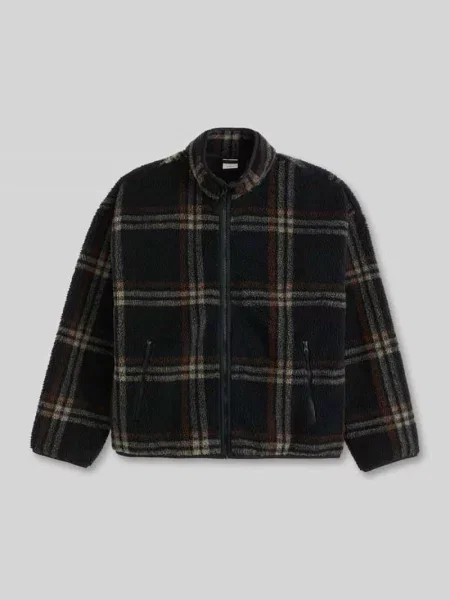 Kurtka z polaru o kroju boxy fit ze stójką model NOLAN' Levi's czarna