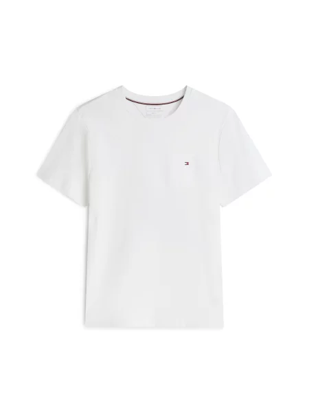 TOMMY HILFIGER Póló kék / cseresznyepiros fehér