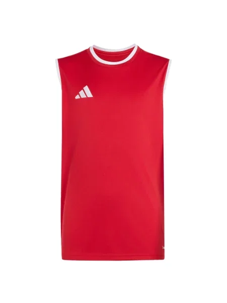 ADIDAS PERFORMANCE Tehnička sportska majica crvena bijela