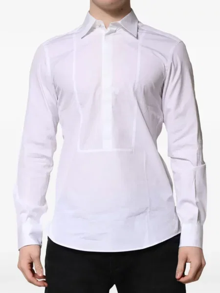 Cămașă Dolce & Gabbana din poplin alb