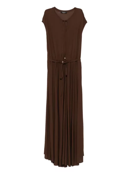 Rochie maxi Fabiana Filippi de costum maro