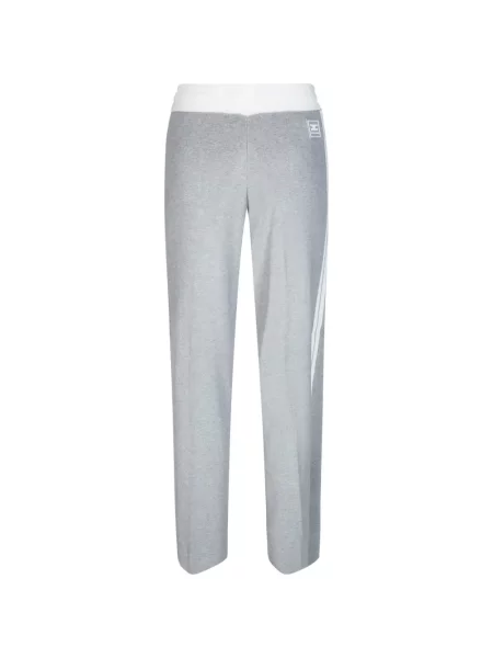 Pantaloni Elisabetta Franchi cu autograf gri