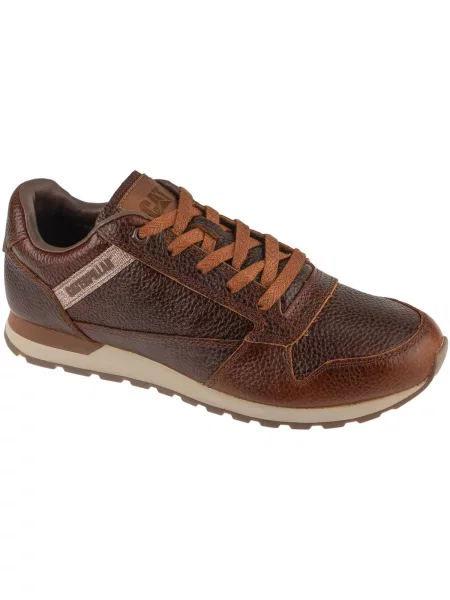 Pantofi Caterpillar din piele maro