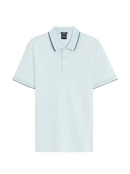 Tricou polo Boss albastru