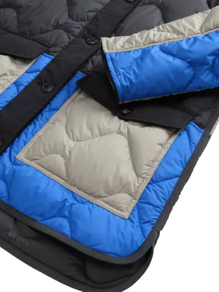 Matlasat geacă parka Woolrich gri