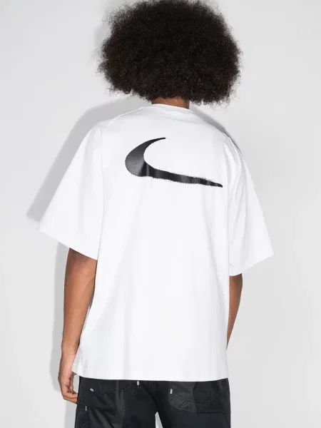 Tricou Nike X Off-white cu imagine alb