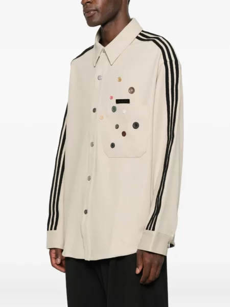 Aksamitne sneakersy Adidas Samba szare