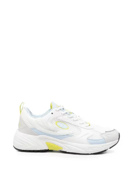 Sneakerși Fila cu autograf alb