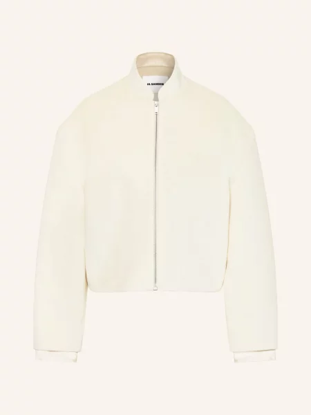 Jil Sander Kurtka weiss