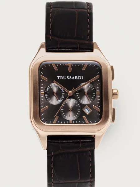 Trussardi ceas pentru bărbați maro