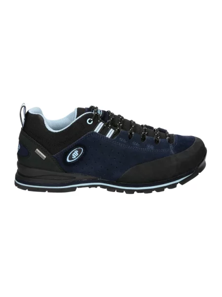 Sneakersy Brütting skórzane niebieskie