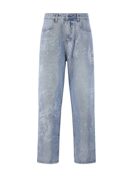 Ed Hardy Jeans Gothic pastel / deschis albastru