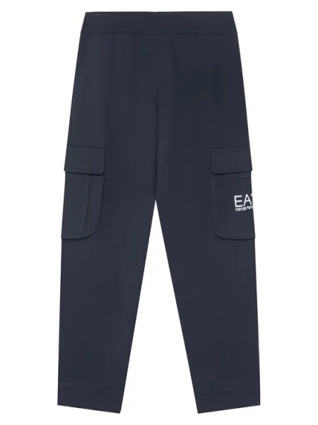 Детские спортивные штаны Ea7 Emporio Armani синие
