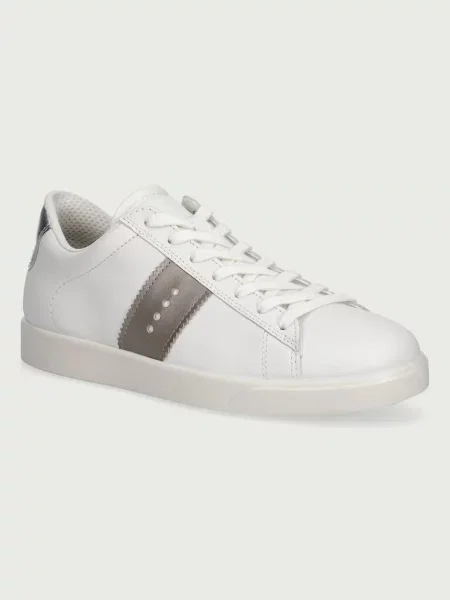 Ecco Street Lite W sneakers pentru femei din piele alb