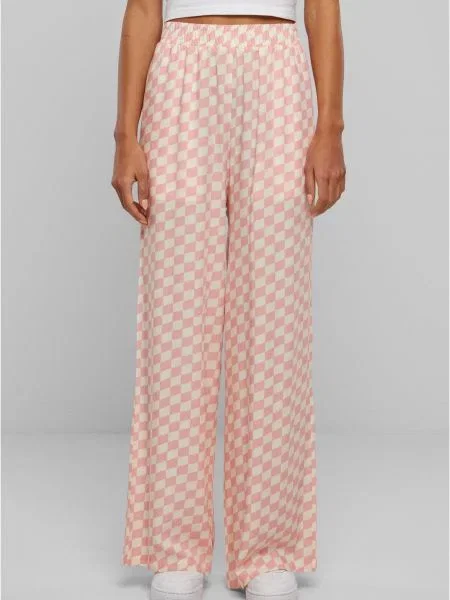 Spodnie Urban Classics różowe