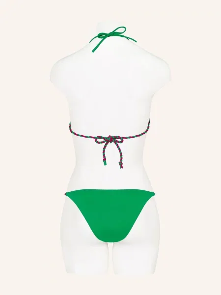 Eres Dół Od Bikini Trójkątnego Twist gruen zielony