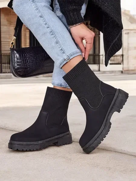 Botine Resti slip-on negru