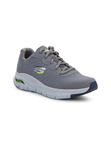 Pantofi Skechers gri