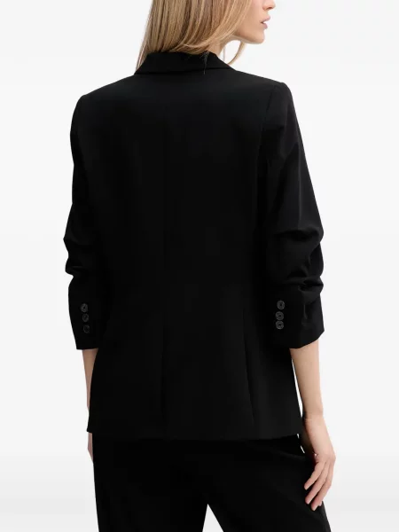 Sacou Dkny cu volane negru