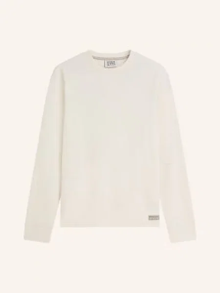 Scotch & Soda Koszulka Z Długim Rękawem weiss
