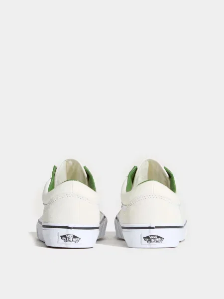 Кеди низькі Vans замша/текстиль білий