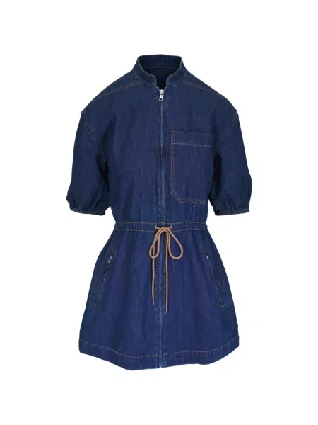 Sukienka mini Veronica Beard niebieska