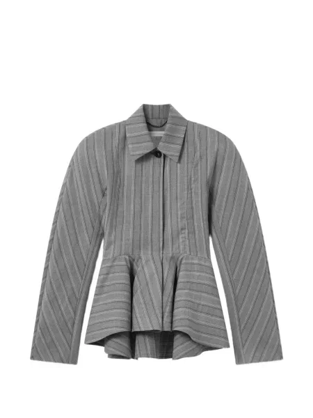 Geacă Stella Mccartney cu dungi gri