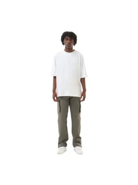 T-shirt Filling Pieces T-Shirt Boxy Embroidered White S biała