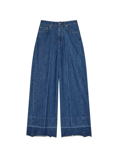 Blugi cu picior larg Givenchy albastru