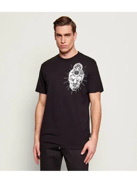 Philipp Plein Tricou Skull Tattoo negru