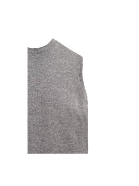 Sweter Filippo De Laurentiis wełniany szary