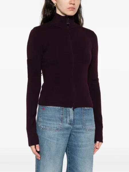 Cardigan Victoria Beckham roșu