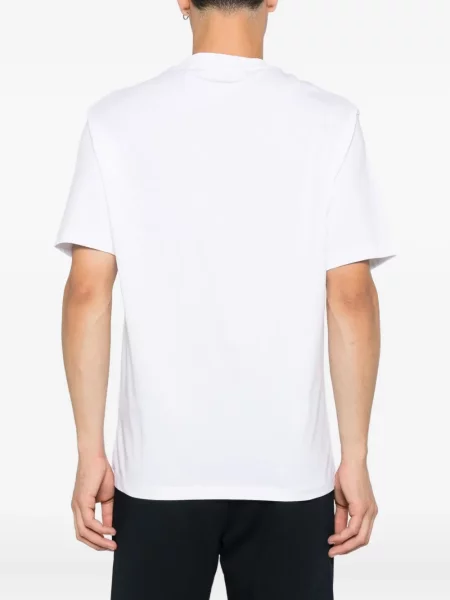 Tricou Karl Lagerfeld cu imagine alb