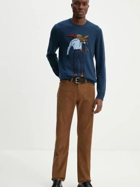 Levi's kavbojke relaxed kroja RELAXED STRAIGHT rjava
