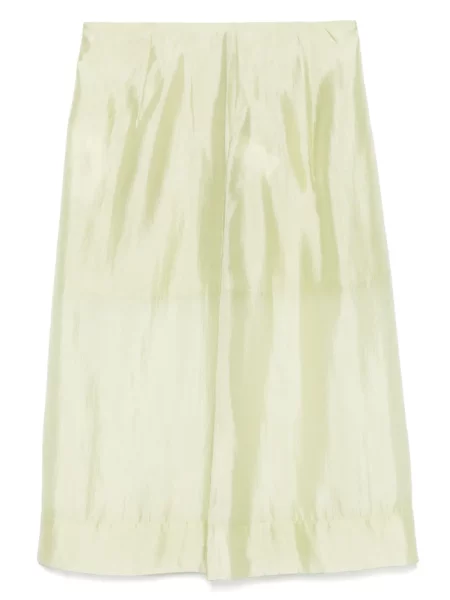 Fustă midi The Garment până la genunchi verde