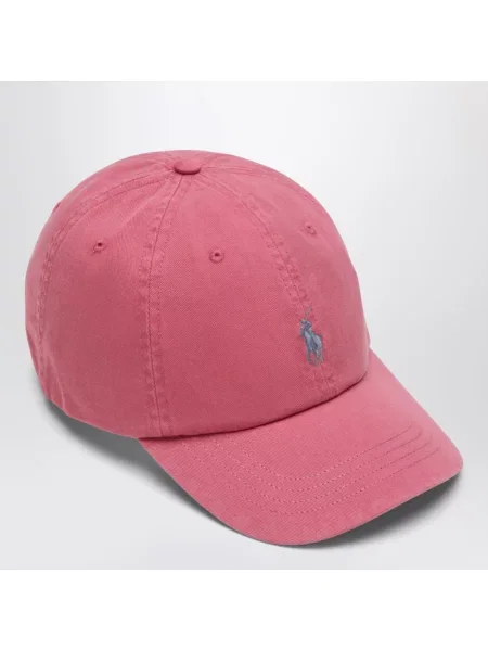 Czapka z daszkiem Polo Ralph Lauren klasyczna różowa