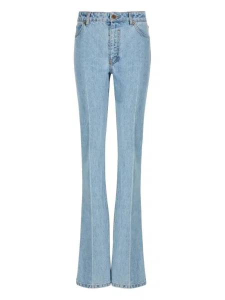 Blugi evazați Balmain albastru