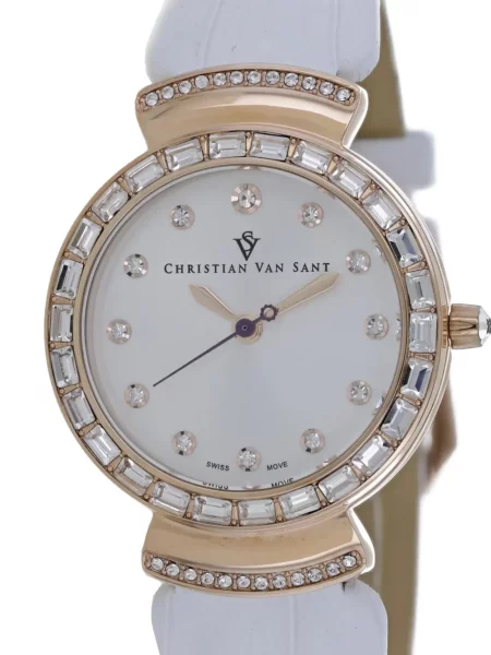 Ceas Christian Van Sant alb