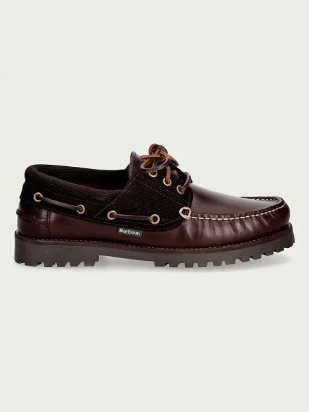 Barbour Pantofi Deck Boat închis maro
