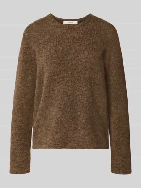 Sweter w kroju regular fit z mieszanki wełny model LULU' Selected