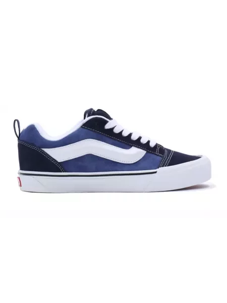 Sneakersy Vans Old Skool zamszowe retro niebieskie